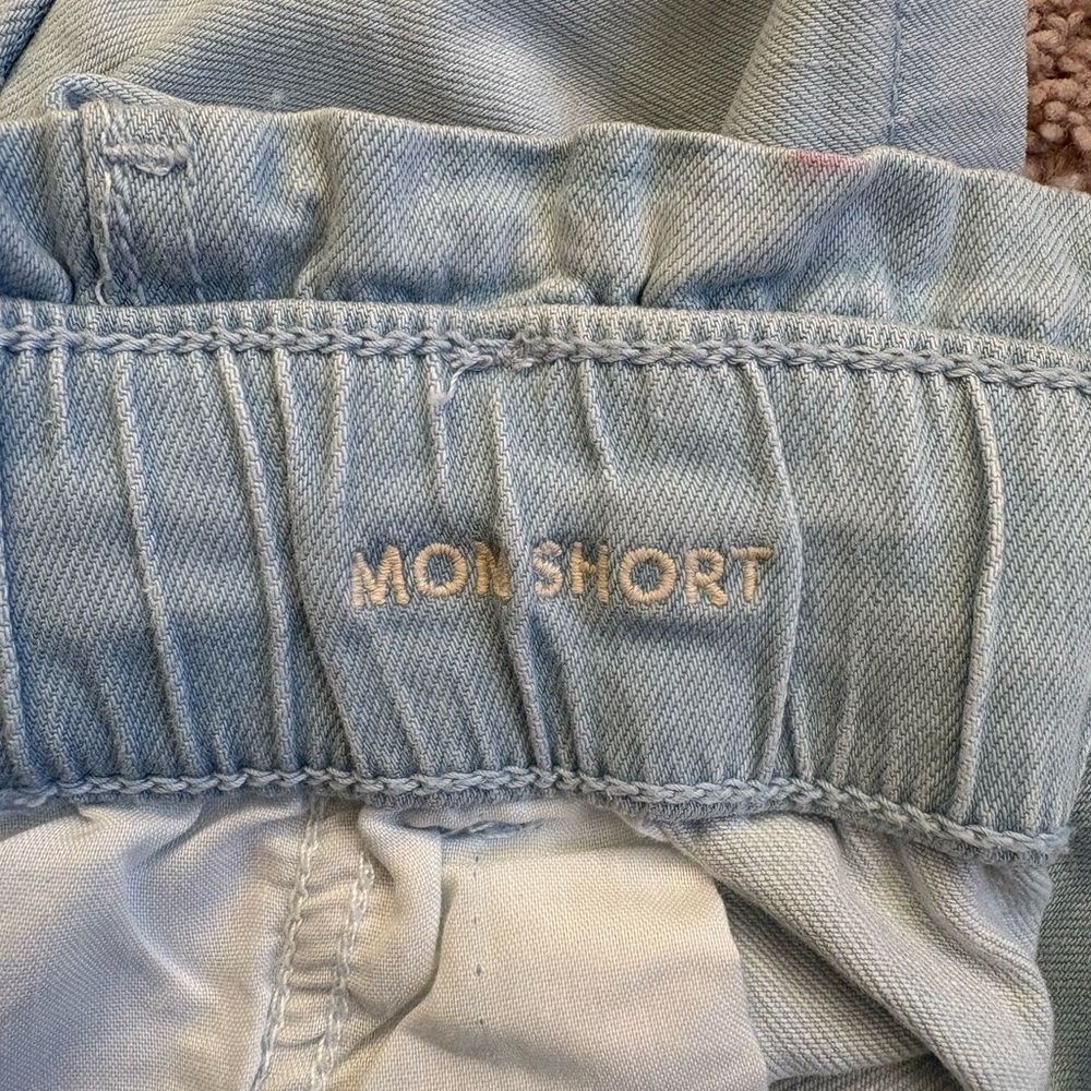 American Eagle Outfitters Mom Shorts with Denim Belt - Picture 5 of 6